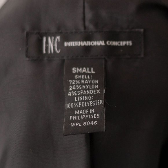 INC International Concepts | Deep V Blazer - Picture 7 of 7
